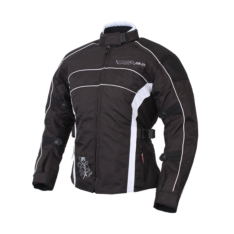 Dames motorpak RSA SW-01 wit - 2 stuks uitverkoop