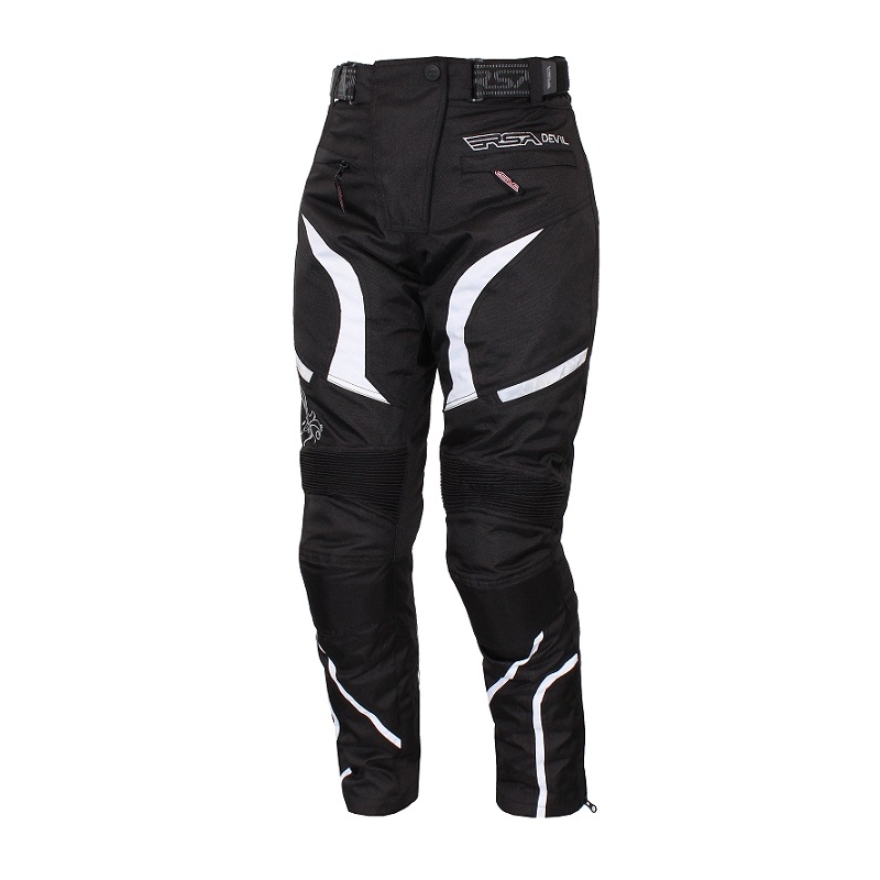 Dames motorpak RSA SW-01 wit - 2 stuks uitverkoop