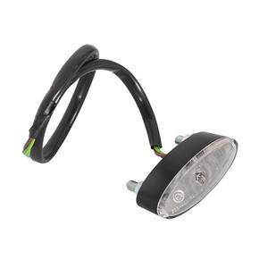 Universele LED Achterlicht Mini Ovaal Wit