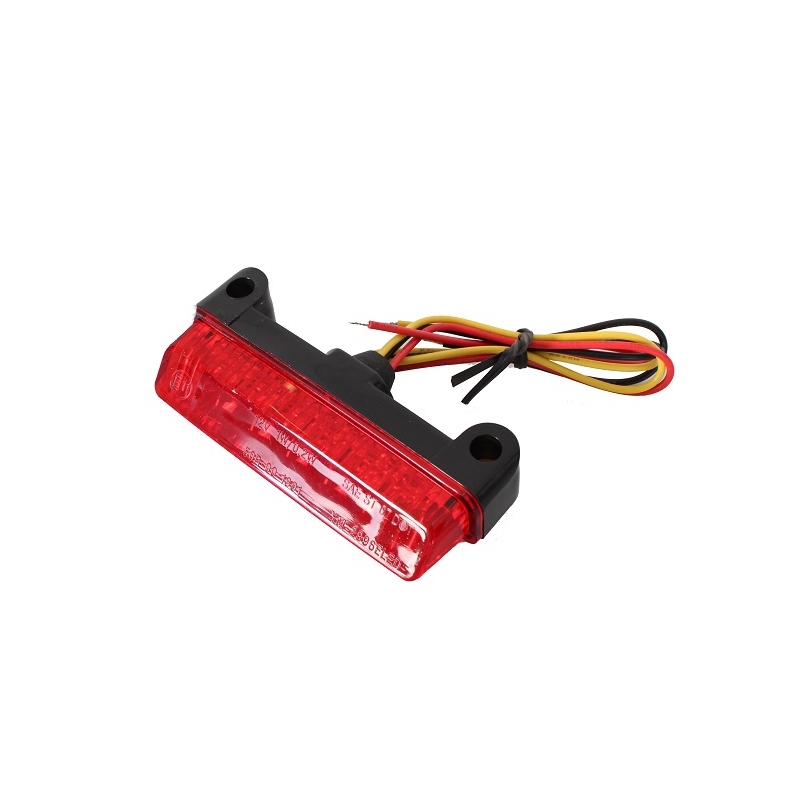 Universeel led achterlicht schuin