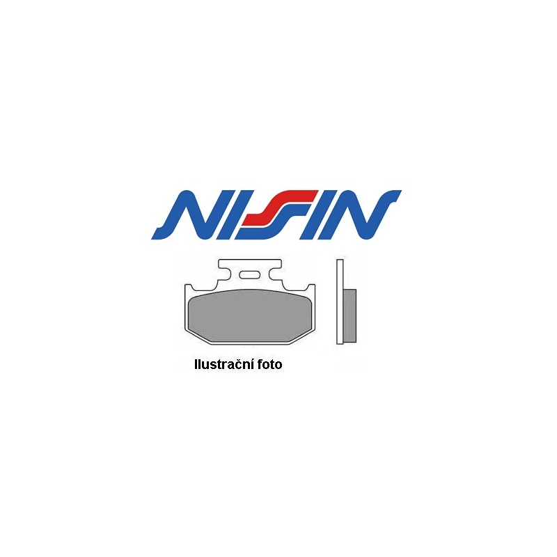 Brzdové destičky přední Nissin 2p311 ST výprodej