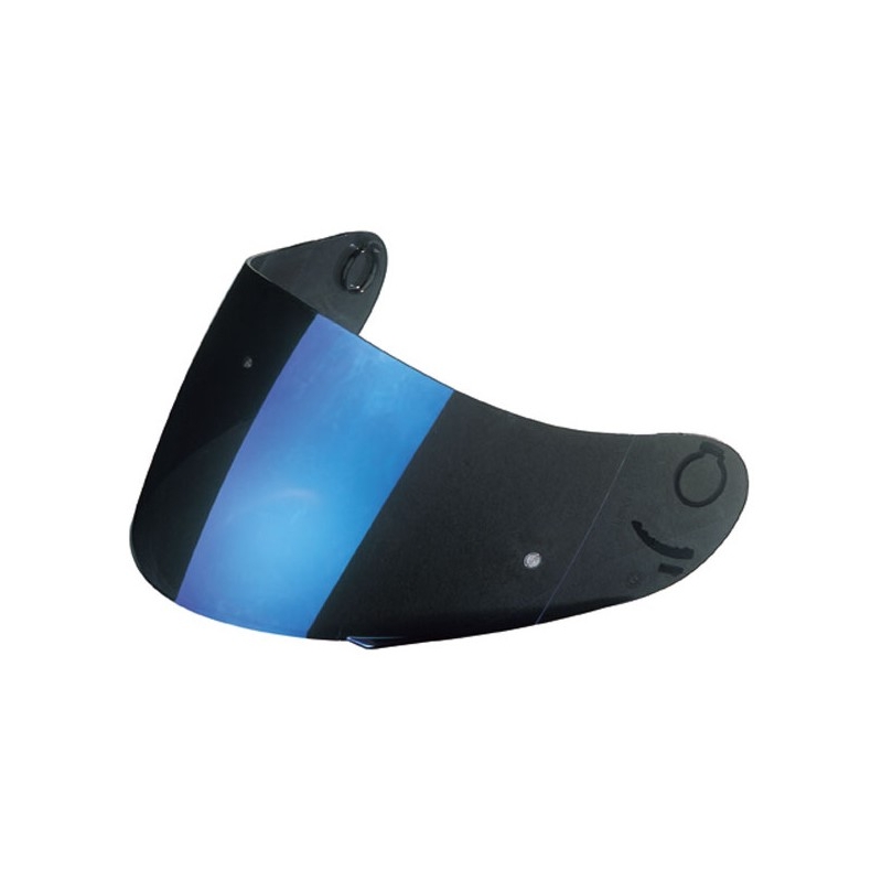 Spiegelblauw plexi voor Lazer Kite, Osprey, Kestrel, Vertiho helmen