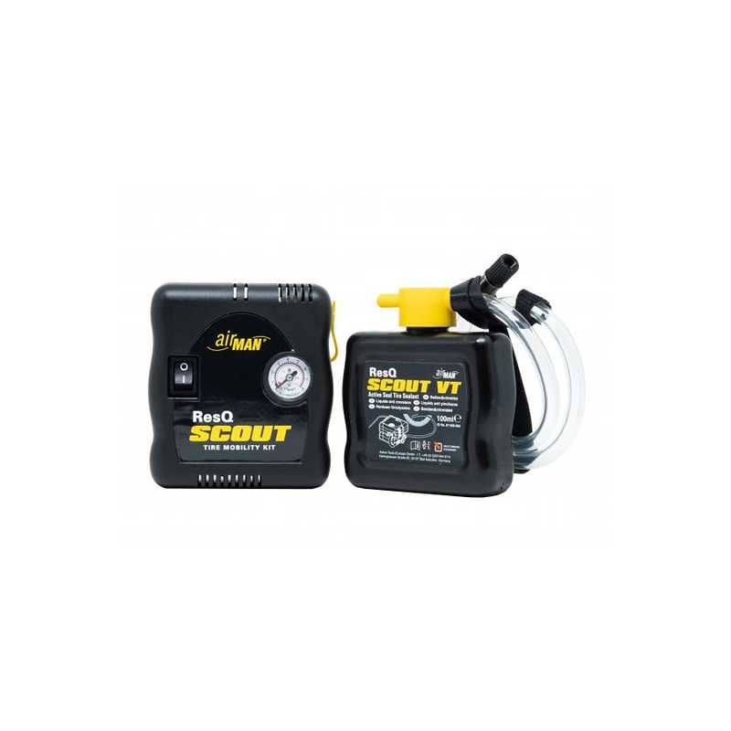 Automatische bandenreparatieset airMAN ResQ Scout VT MOTO