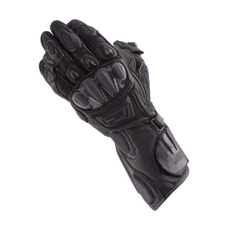 Motorhandschoenen Rebelhorn Rebel zwart uitverkoop