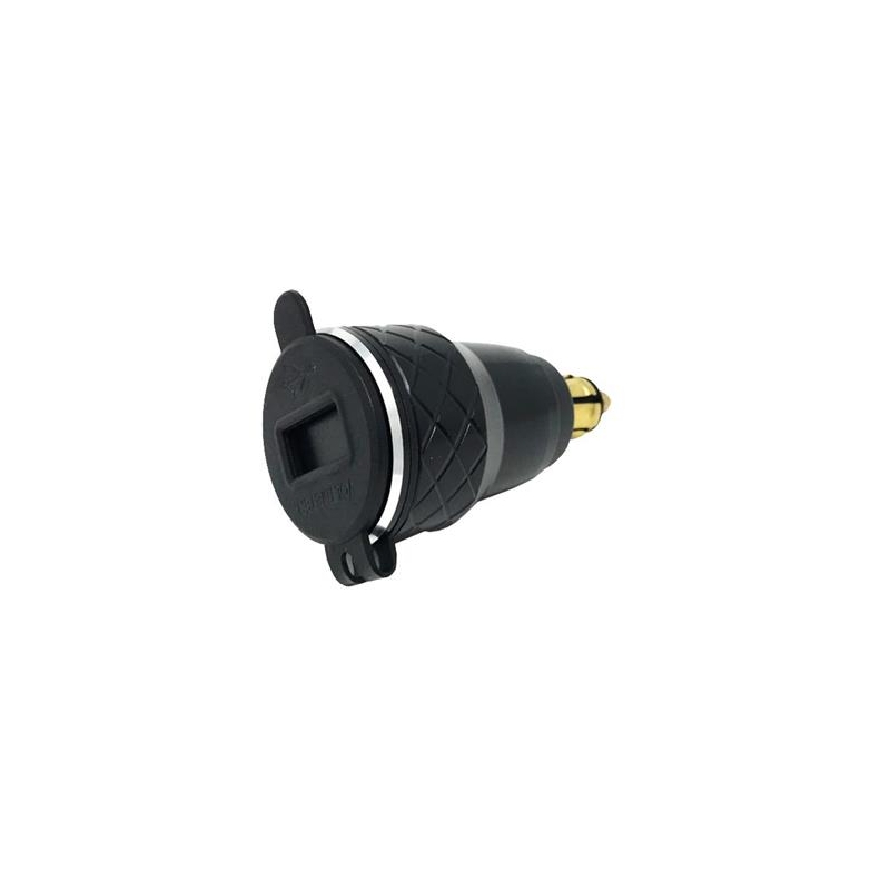 DIN intercomadapter met 2 x USB-uitgang voor motorfietsen
