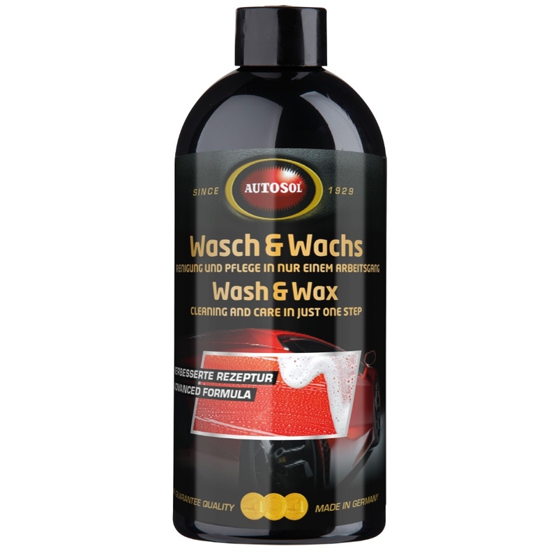 Shampoo met was Autosol Was en Was 500 ml
