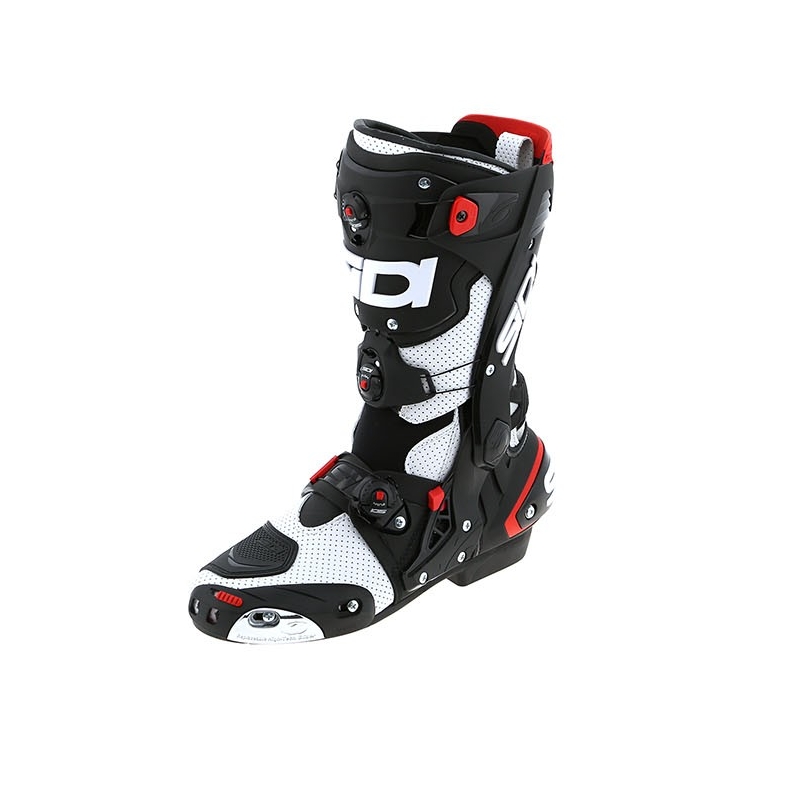 Motorlaarzen SIDI REX Air wit-zwart uitverkoop