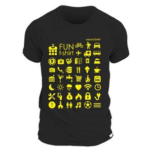 T-shirt nanosilver Travel Classic zwart