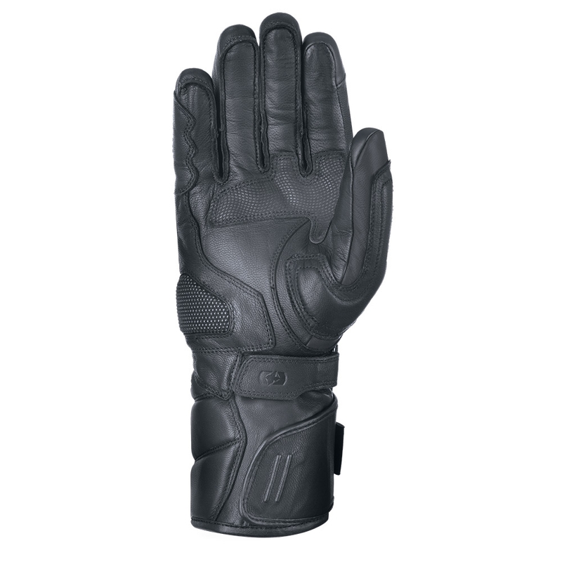Oxford Advanced Mondial Motorcycle Handschoenen Lang Zwart