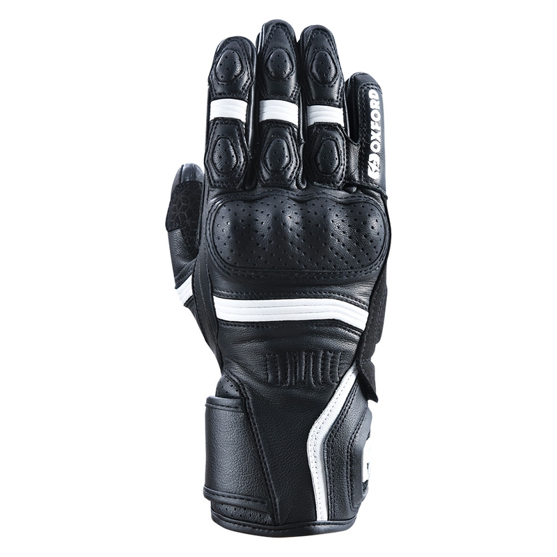 Motorhandschoenen Oxford RP-5 2.0 zwart-wit