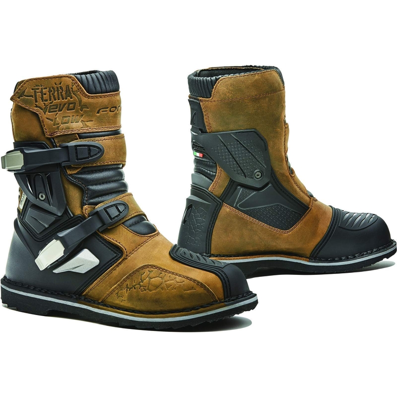 Boty na motorku Forma Terra Evo Low hnědé - II. jakost