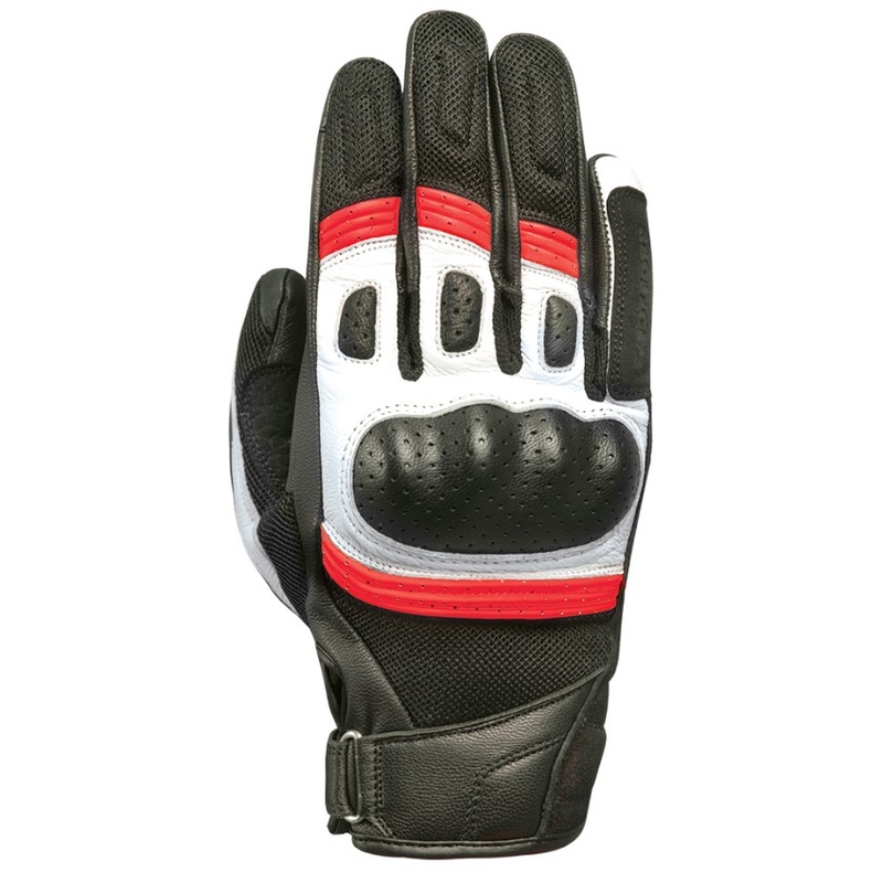 Motorhandschoenen Oxford RP-6S zwart-rood-wit