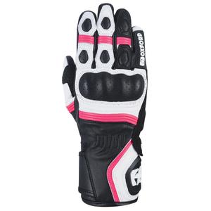Oxford RP-5 2.0 dameshandschoenen motorfiets wit-zwart-roze