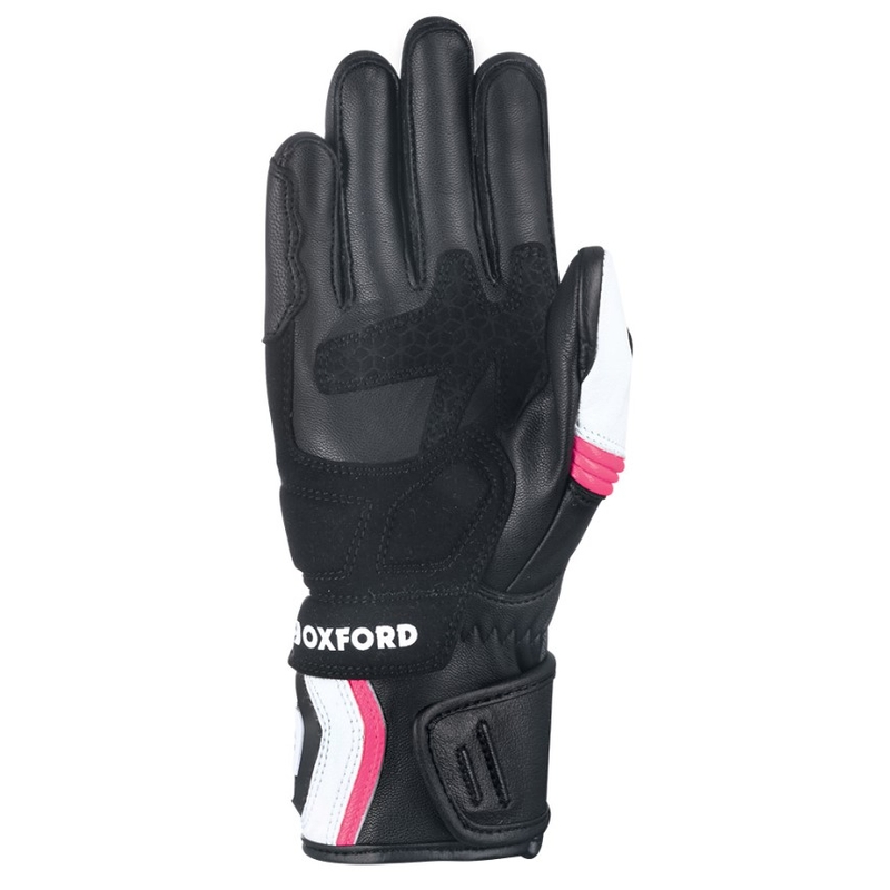 Oxford RP-5 2.0 dameshandschoenen motorfiets wit-zwart-roze