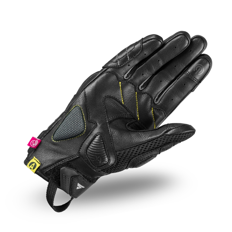 Dames motorhandschoenen Shima Rush zwart