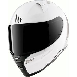MT Revenge 2 Solid White Gloss Integral Motorhelm uitverkoop