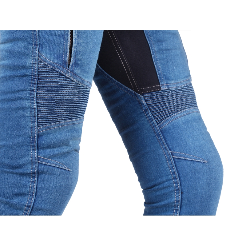 Damesjeans Street Racer Stretch II Slim fit CE blauw