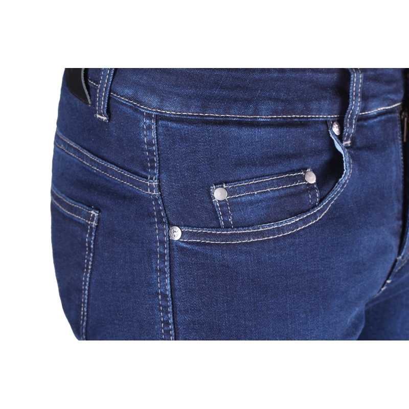 Verlengde RSA Route CE motorjeans blauw