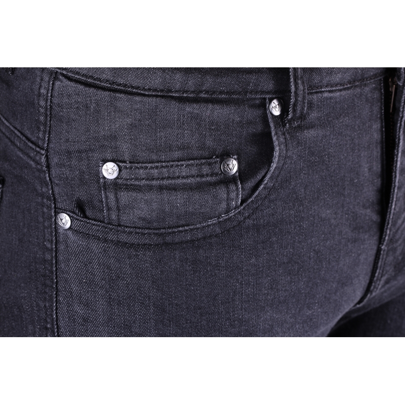 RSA Route CE Zwart Cropped Motorcycle Jeans