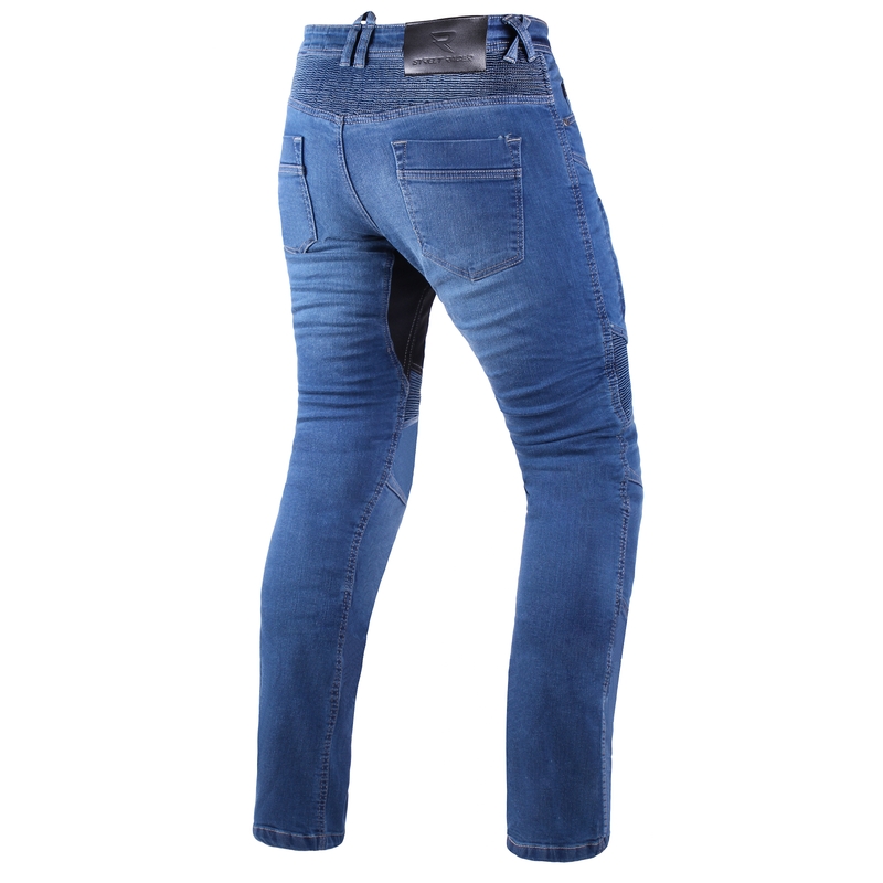 Street Racer Stretch II CE Blauw Cropped Motorcycle Jeans