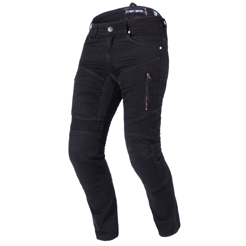 Street Racer Stretch II CE Extended Jeans Zwart
