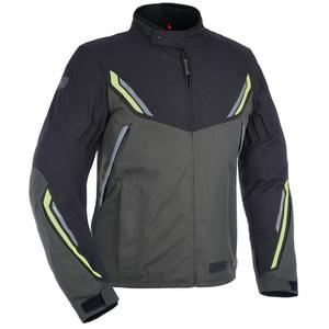 Oxford Advanced Hinterland zwart-grijs-fluo gele motorjas