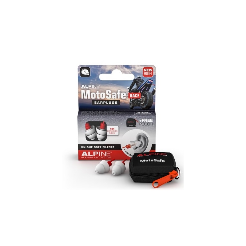 ALPINE MotoSafe oordopjes - Race