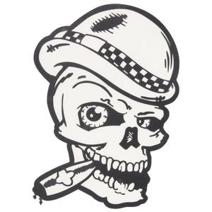 Sticker Schedel Sigaar
