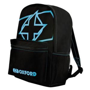 Rugzak Oxford X-Rider zwart en blauw