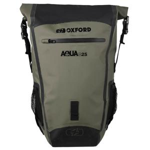 Waterdichte Oxford Aqua B25 Zwart-Kaki Groen 25 L rugzak