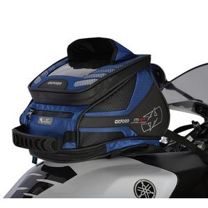 Tanktas en zadeltas Oxford M4R Tank 'n' Tailer zwart en blauw
