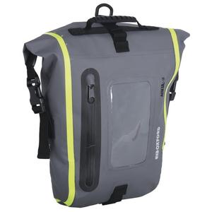 Tanktas voor motorfiets Oxford Aqua M8 zwart-grijs-fluogeel