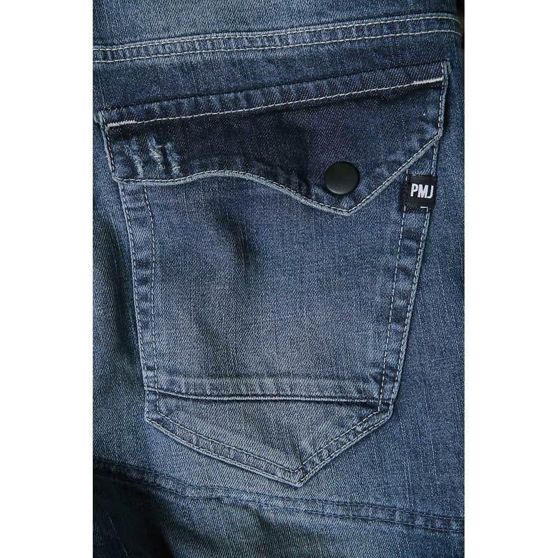 Motorjeans PMJ Vegas blauw uitverkoop
