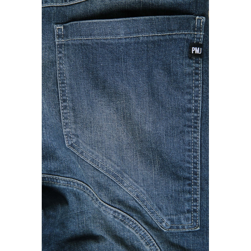 PMJ Dallas blauwe motorjeans uitverkoop