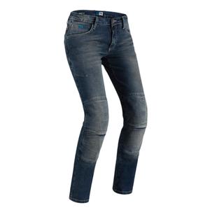 Dames motorjeans PMJ Florida blauw uitverkoop