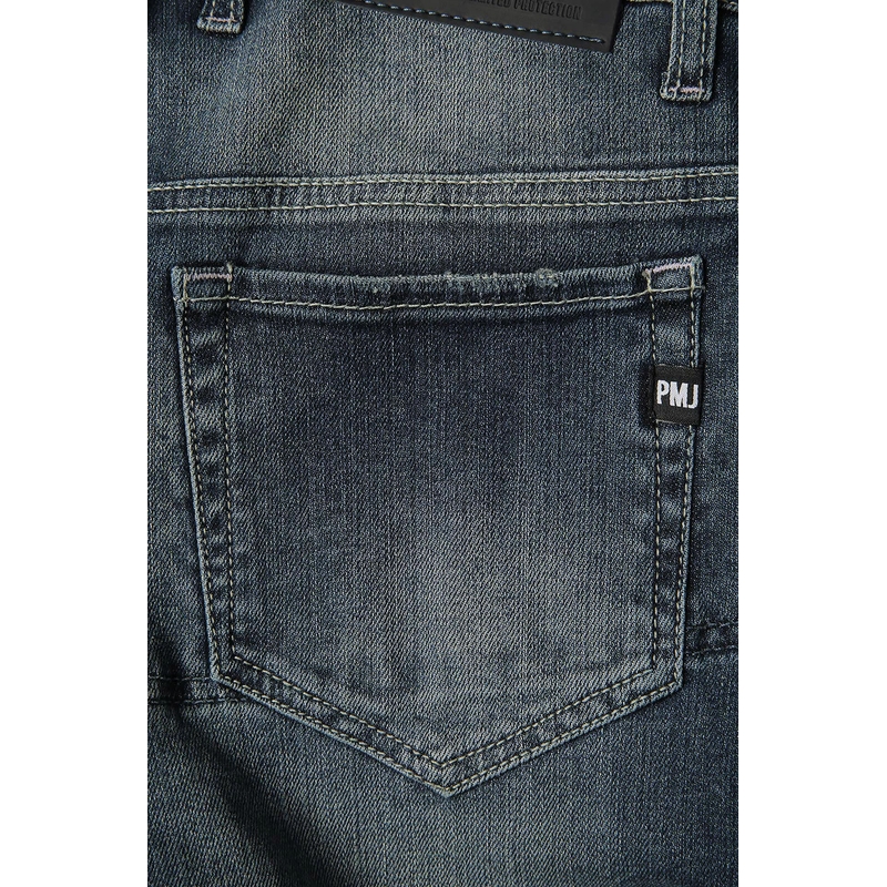 Dames motorjeans PMJ Florida blauw uitverkoop