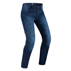 PMJ Titanium blauwe motorjeans