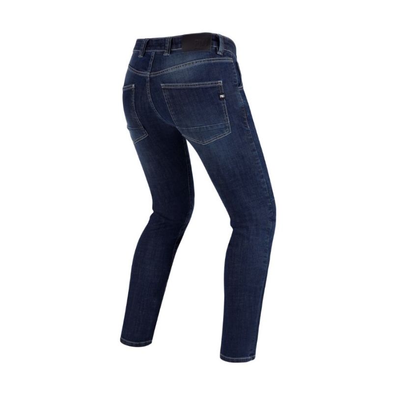 Motorjeans PMJ Rider blauw uitverkoop