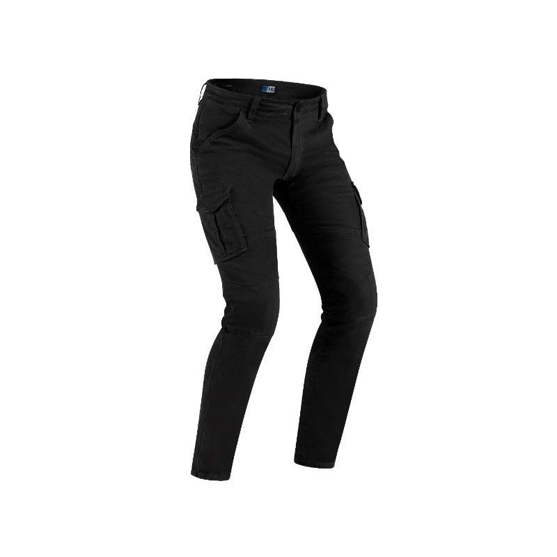 PMJ Santiago motorjeans zwart uitverkoop