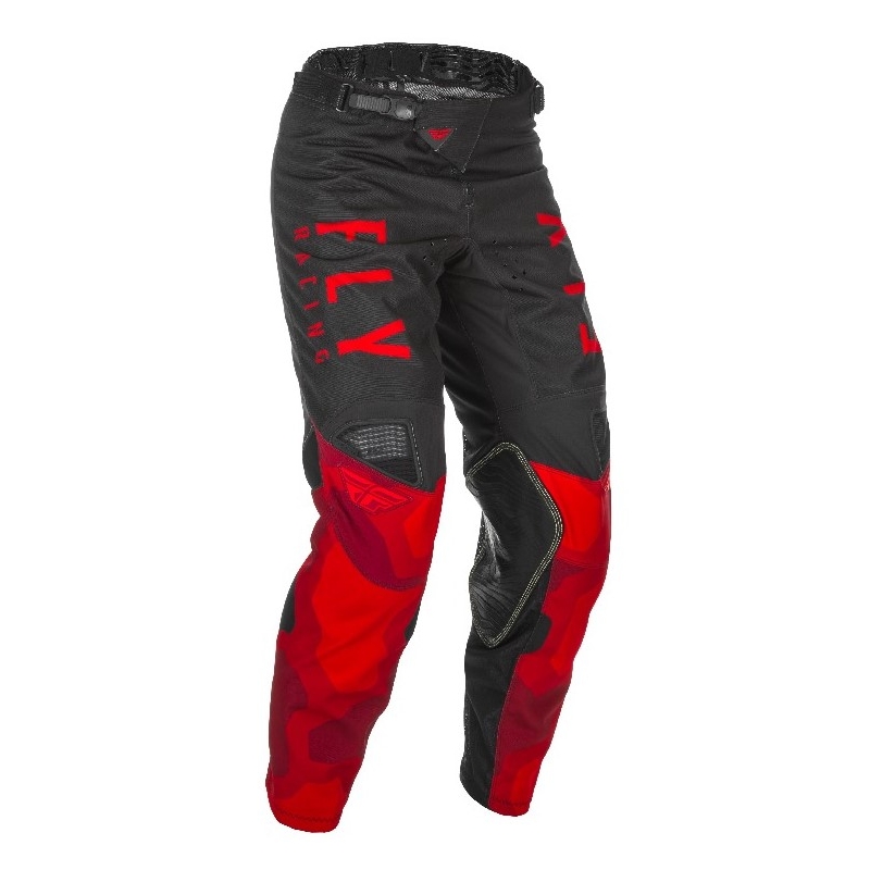 Motokrosové kalhoty FLY Racing Kinetic K221 2021 červeno-černé