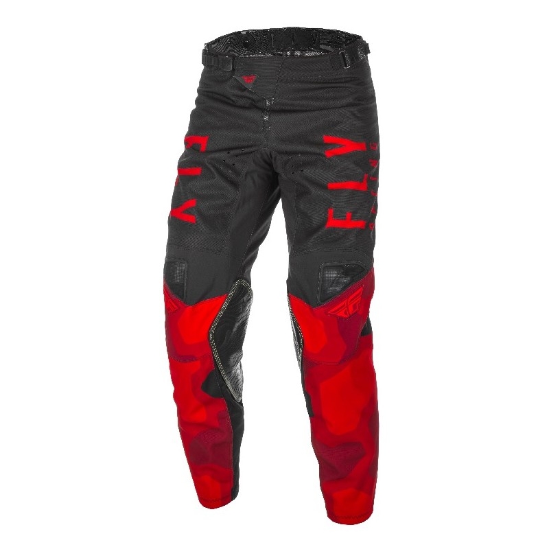 Motokrosové kalhoty FLY Racing Kinetic K221 2021 červeno-černé