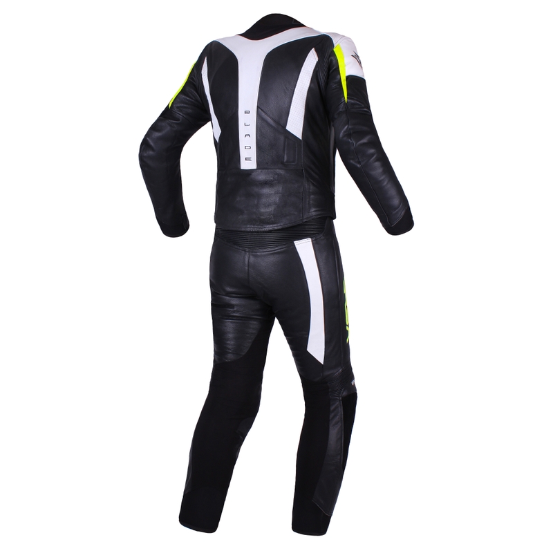 Herenpumpsuit RSA Blade zwart-wit-fluogeel uitverkoop