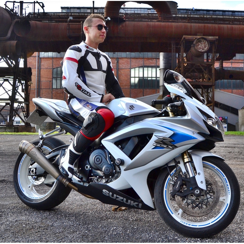 Pánská bunda Tschul 580 bílo-červeno-modro-černá - II. jakost