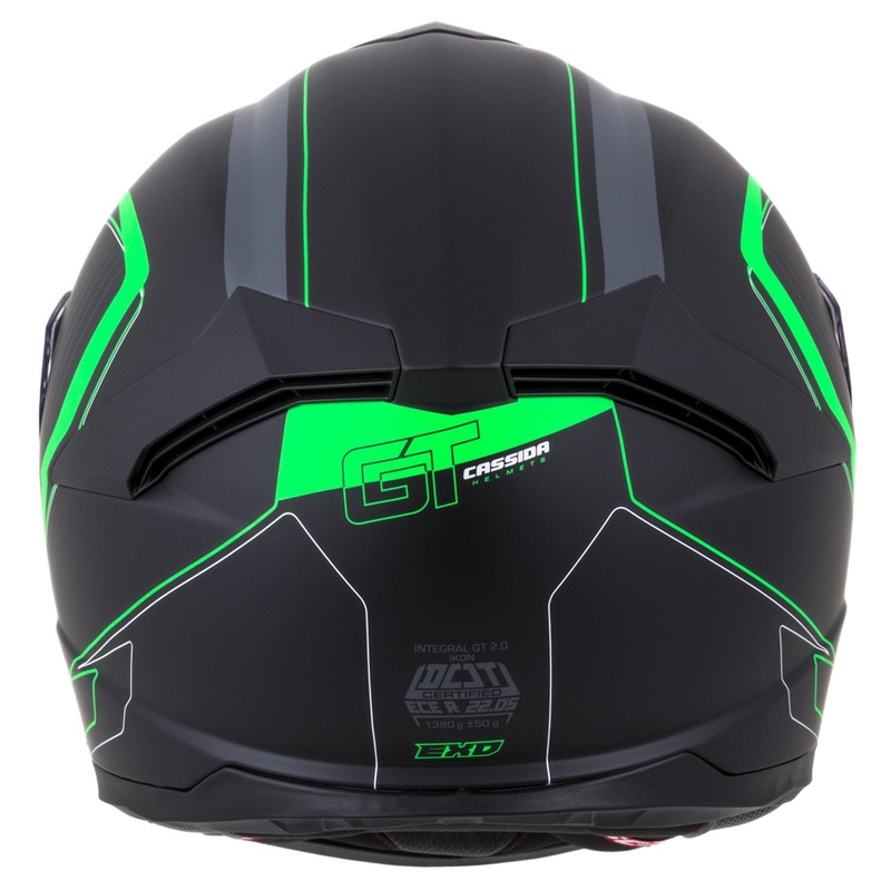 Integraalhelm Cassida Integral GT 2.0 Reptyl zwart-grijs-groen