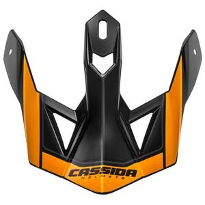 Cassida Cross Pro II helmvizier oranje-zwart-grijs