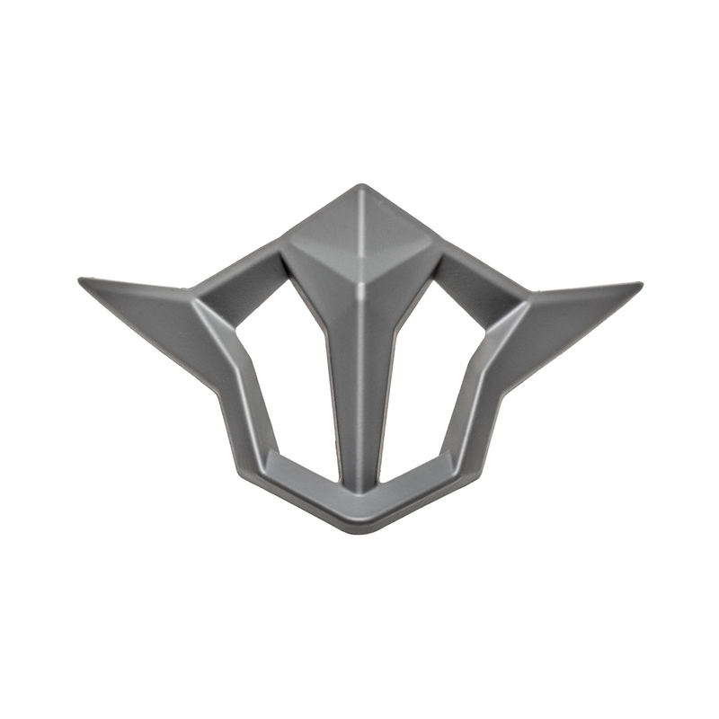 Voorventilatiehoes voor Cassida Cross Pro II helm grijs mat