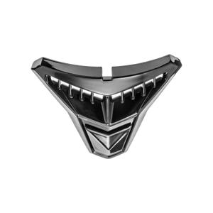 Ventilatiedeksel voor Cassida Integral GT 2.0 helm zwart glanzend