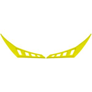 Ventilatiedeksels voor Cassida Cross Pro II fluo gele helmen