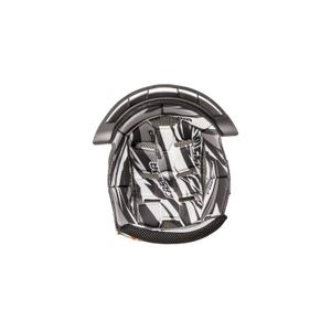 Binnenhelm voor Cassida Cross Pro II helm zwart-wit-grijs