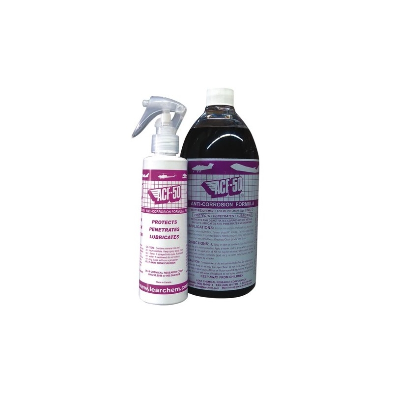 Anti-corrosie en reinigingsmiddel voor conservering met spray ACF-50 946 ml